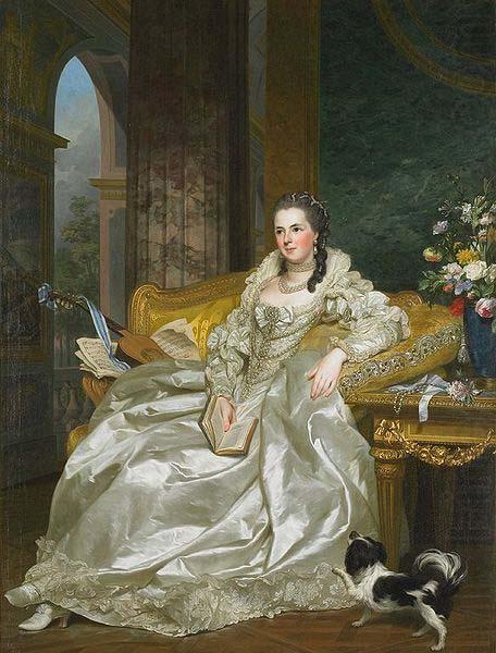 The Comtesse d'Egmont Pignatelli in Spanish Costume, Alexander Roslin